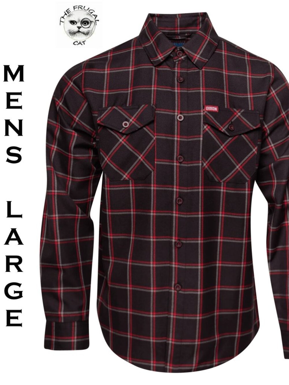DIXXON - ADDISON Flannel Shirt Men's Large
